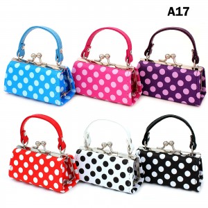 Lipstick Case - Polka Dots Prints  - 12PCS/PACK - LS-A17